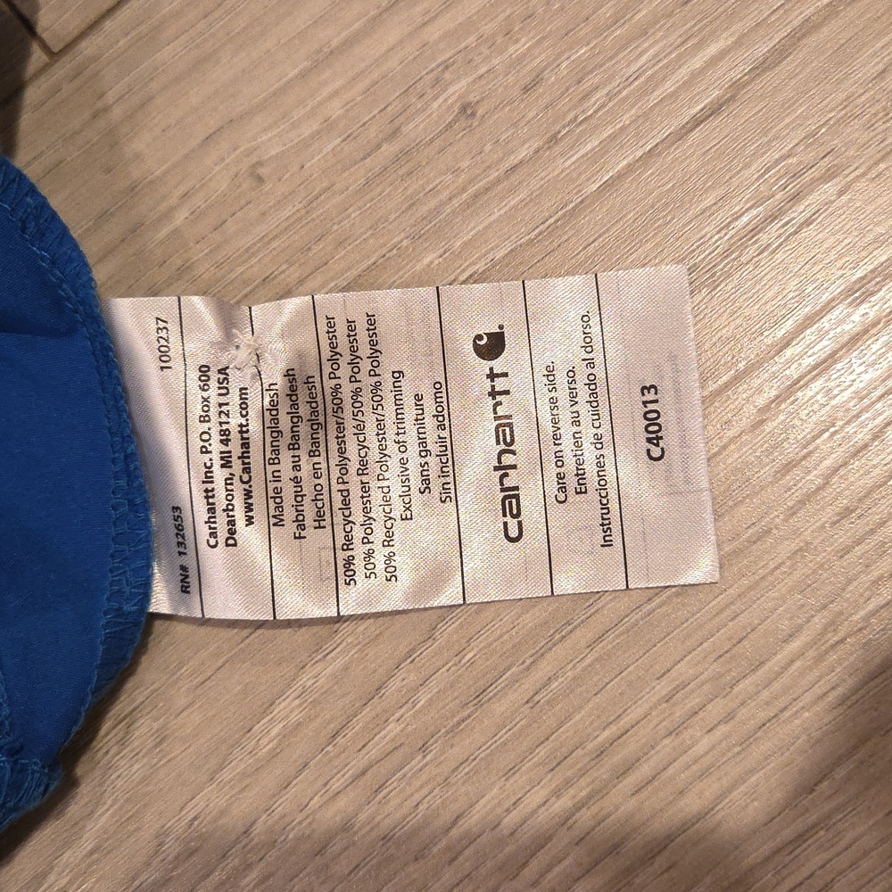 Carhartt Blue Scrub Cap - Picture 4 of 4